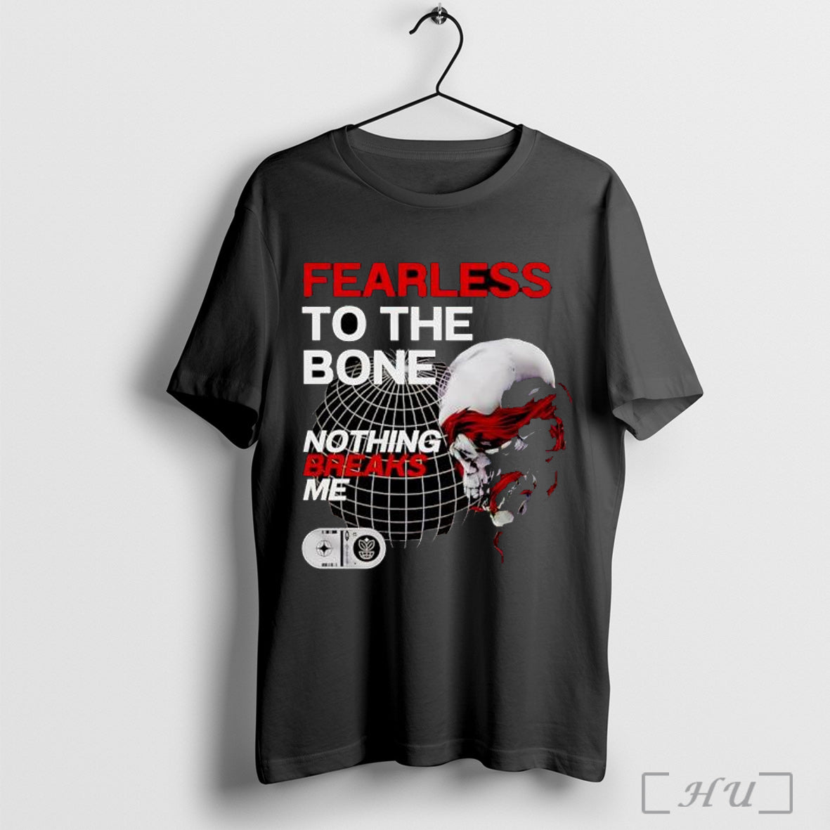 Officials Fearless To The Bone Nothing Breaks Me - Adult & Kids T-Shirts, Sweatshirts & Hoodies apparel design preview 1