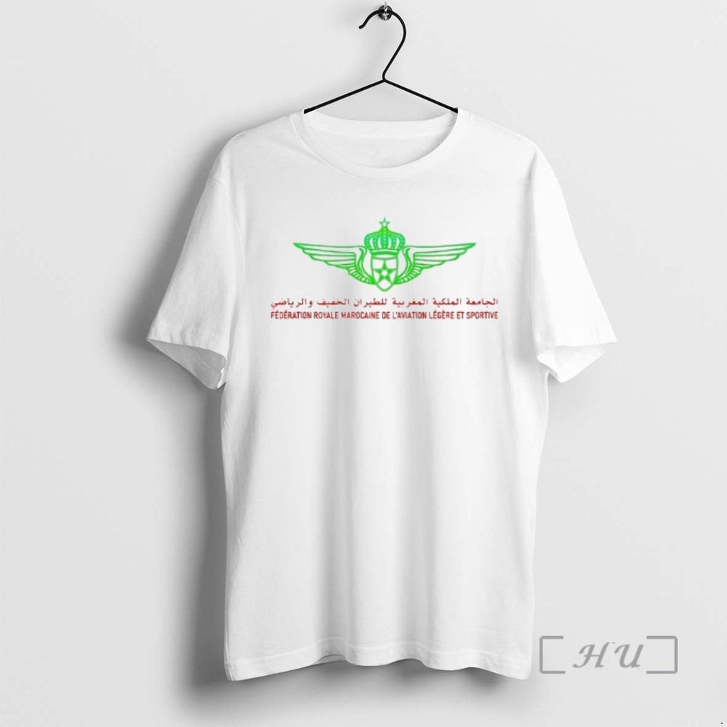 Officials Federation Royale Marocaine De Laviation - Adult & Kids T-Shirts, Sweatshirts & Hoodies apparel design preview 1