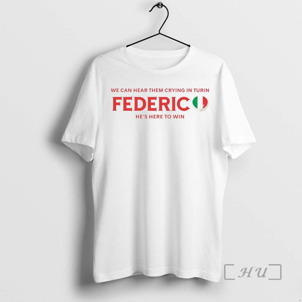Officials Federico Chiesa We Can Hear Them Crying - Adult & Kids T-Shirts, Sweatshirts & Hoodies apparel design preview 1