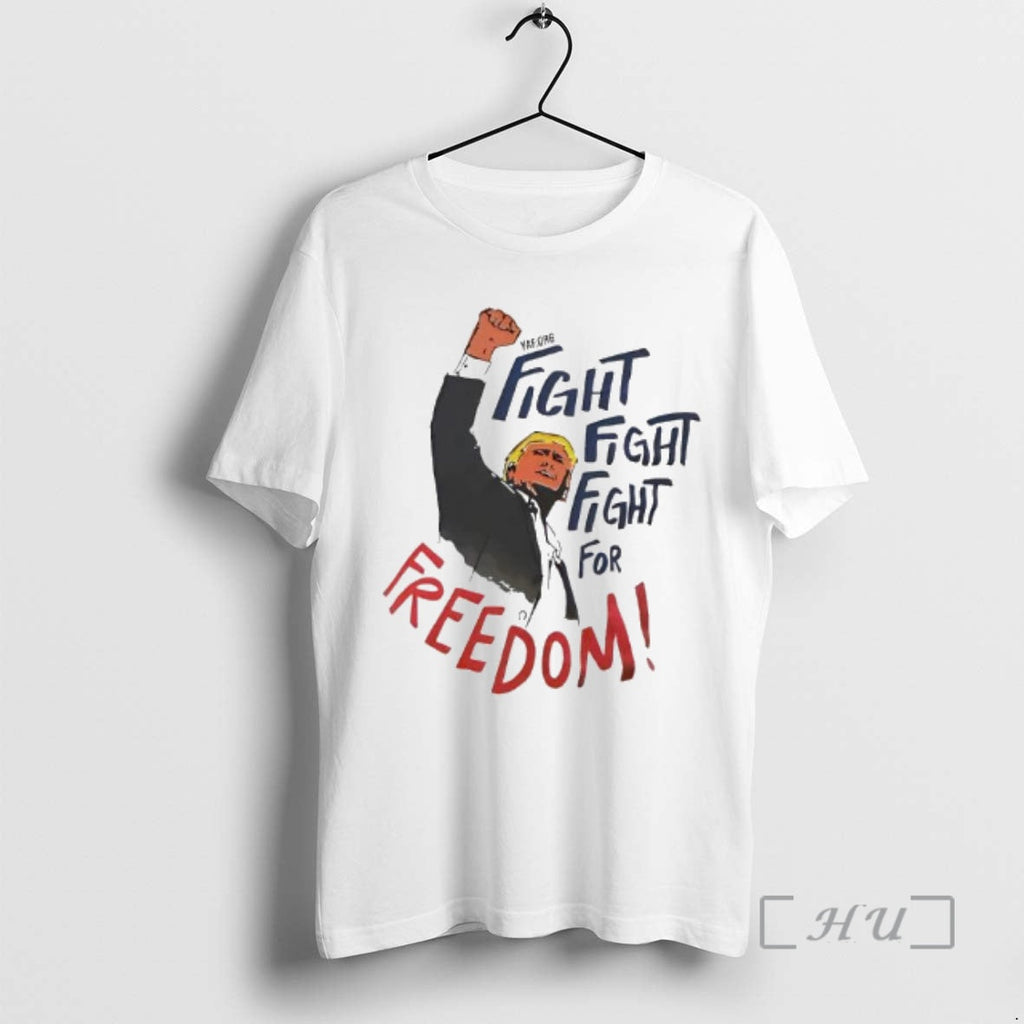 Officials Fight Freedom Depiction Donald Trump - Adult & Kids T-Shirts, Sweatshirts & Hoodies apparel design preview 1
