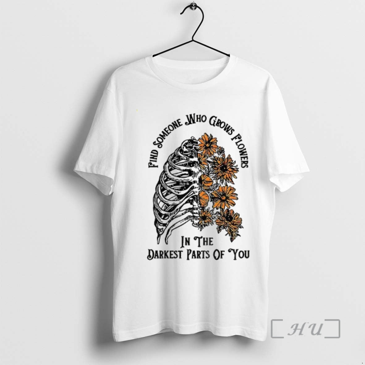 Officials Find Someone Who Grows Flowers Darkest Part - Adult & Kids T-Shirts, Sweatshirts & Hoodies apparel design preview 1