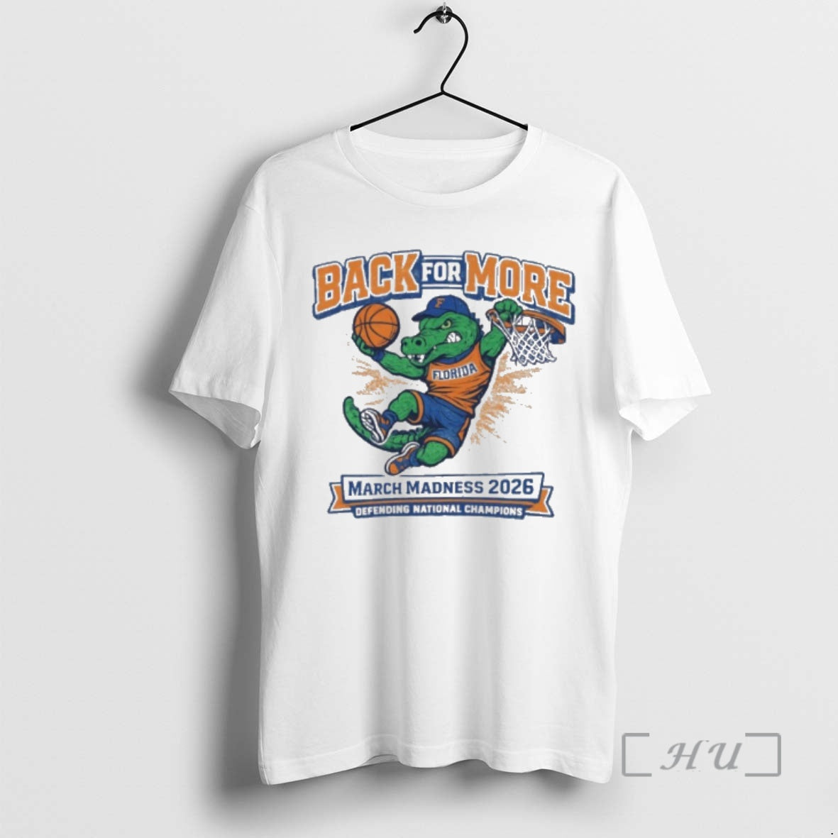 Officials Florida Gators Mascot Back For More March - Adult & Kids T-Shirts, Sweatshirts & Hoodies apparel design preview 1