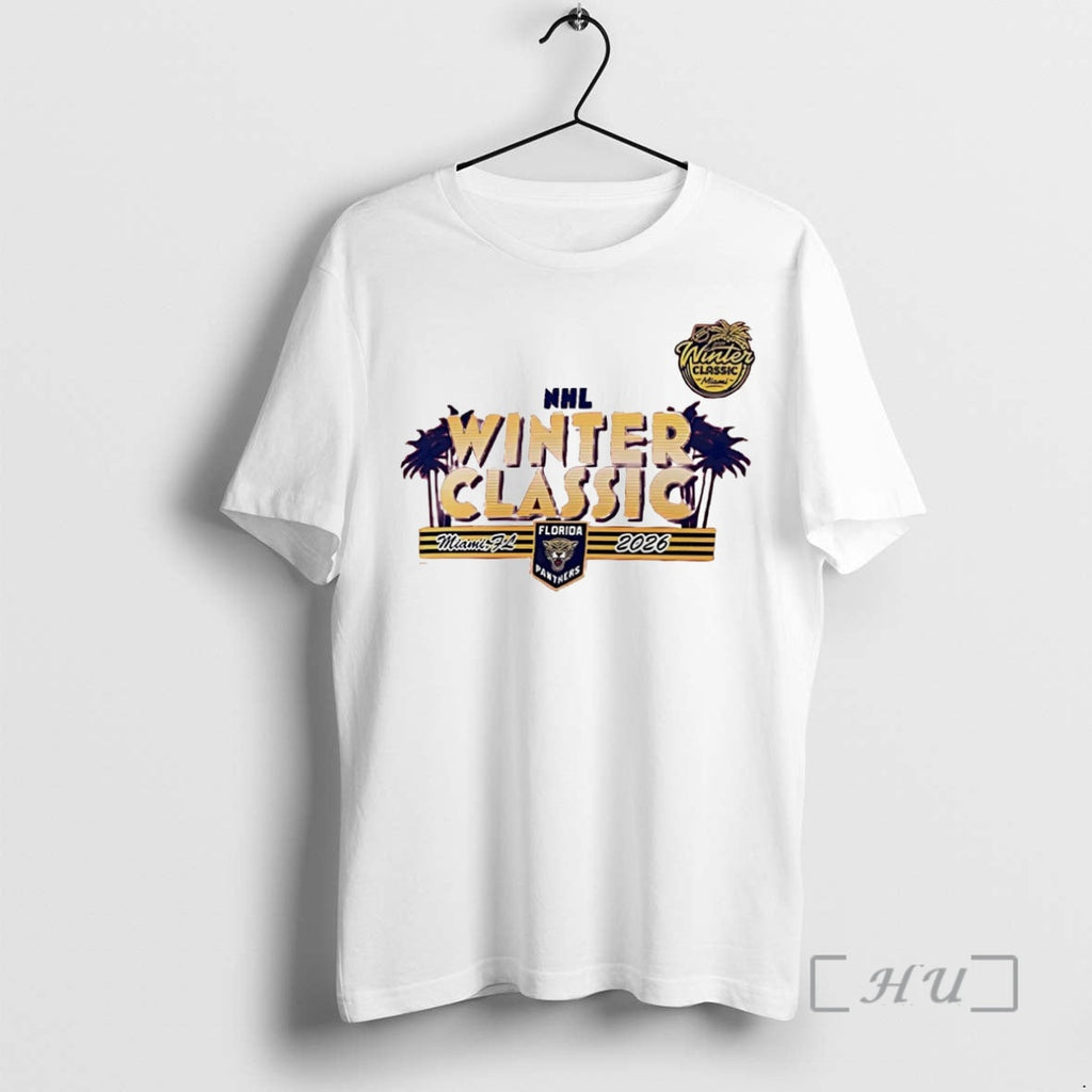 Officials Florida Panthers 2026 Winter Classic - Adult & Kids T-Shirts, Sweatshirts & Hoodies apparel design preview 1