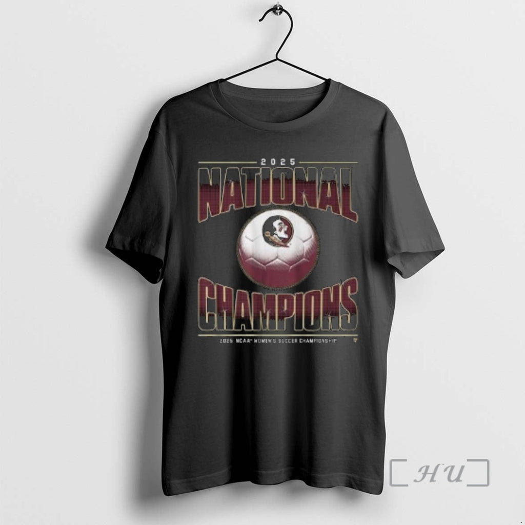 Officials Fsu Soccer 2025 National Champions Circle - Adult & Kids T-Shirts, Sweatshirts & Hoodies apparel design preview 1