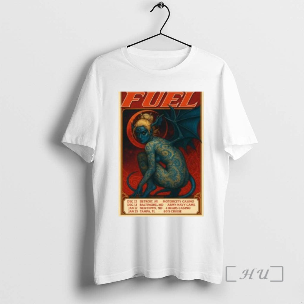 Officials Fuel December January Shows 2025 2026 - Adult & Kids T-Shirts, Sweatshirts & Hoodies apparel design preview 1