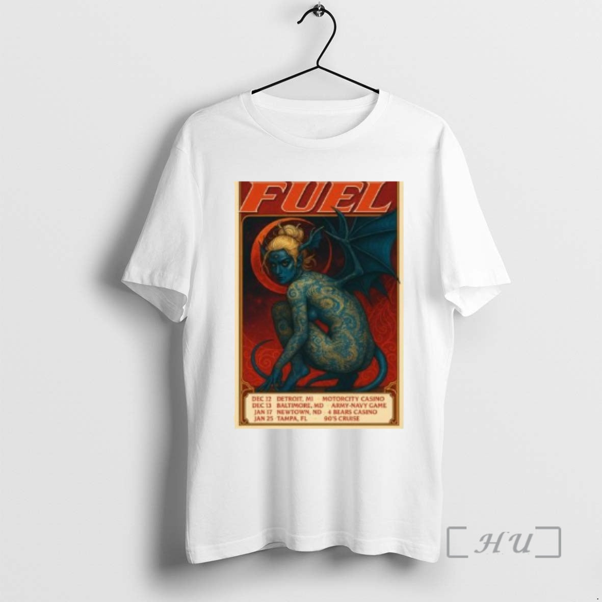 Officials Fuel December January Shows 2025 2026 - Adult & Kids T-Shirts, Sweatshirts & Hoodies apparel design preview 1