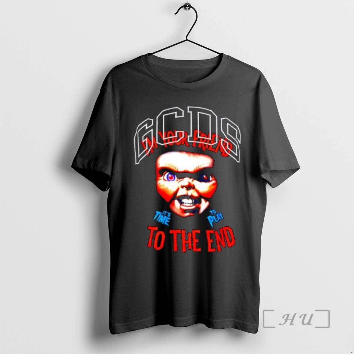 Officials Gcds Chucky Im Your Friend End Time Tp Play - Adult & Kids T-Shirts, Sweatshirts & Hoodies apparel design preview 1