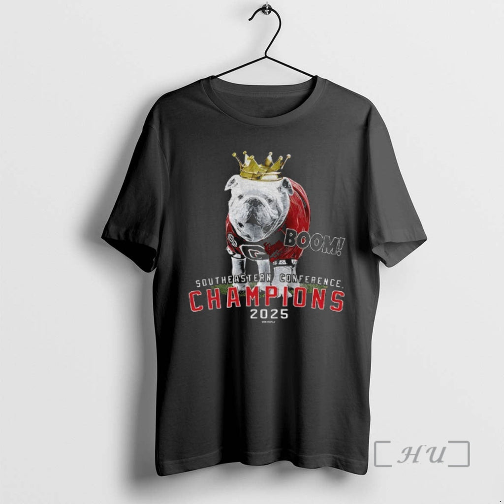 Officials Georgia Bulldogs Football Uga 2025 Sec - Adult & Kids T-Shirts, Sweatshirts & Hoodies apparel design preview 1