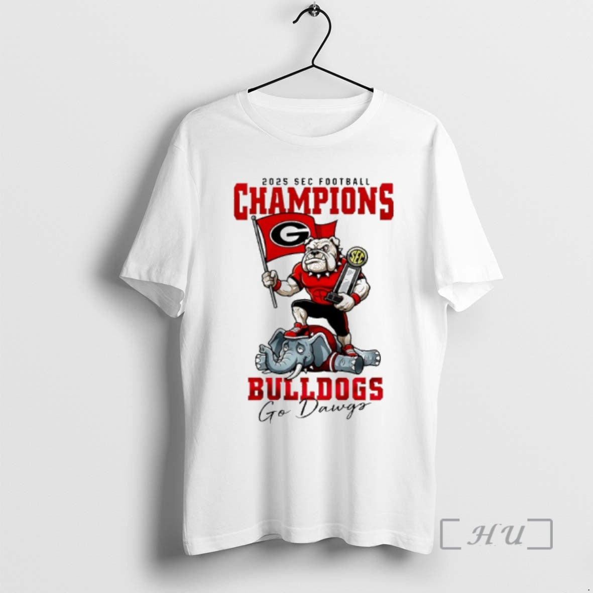 Officials Georgia Bulldogs Ncaa 2025 Sec Football - Adult & Kids T-Shirts, Sweatshirts & Hoodies apparel design preview 1