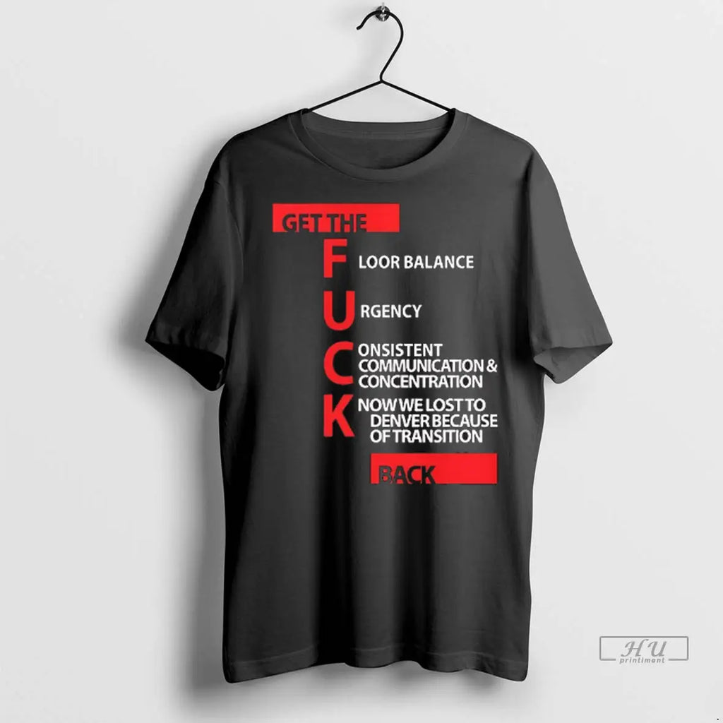 Officials Get The Floor Balance Urgency Consistent - Adult & Kids T-Shirts, Sweatshirts & Hoodies apparel design preview 1