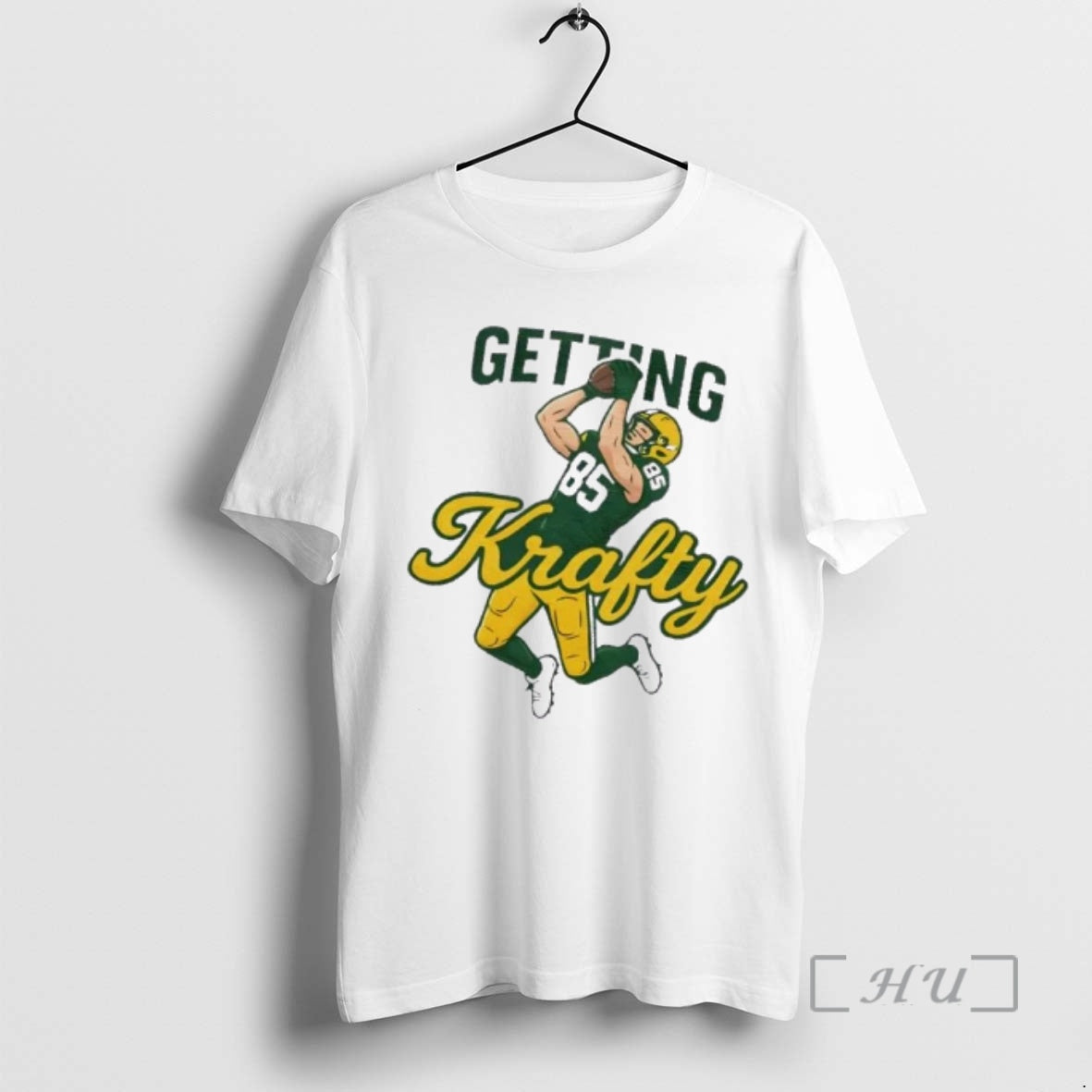 Officials Getting Krafty Tucker Kraft 85 Green Bay - Adult & Kids T-Shirts, Sweatshirts & Hoodies apparel design preview 1