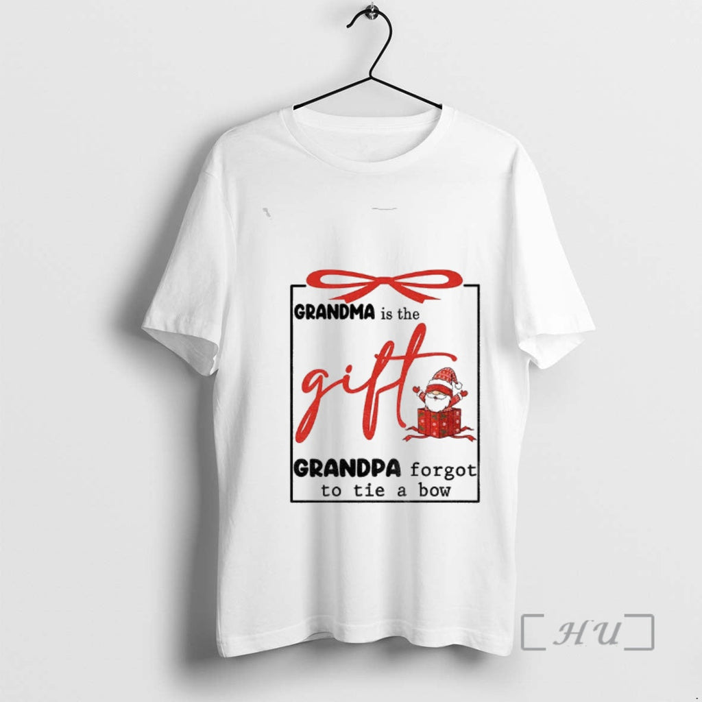 Officials Gnome Grandma Is Grandpa Forgot Tie Bow - Adult & Kids T-Shirts, Sweatshirts & Hoodies apparel design preview 1