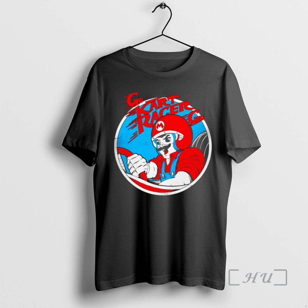 Officials Go Kart Racer M Classic Video Game - Adult & Kids T-Shirts, Sweatshirts & Hoodies apparel design preview 1