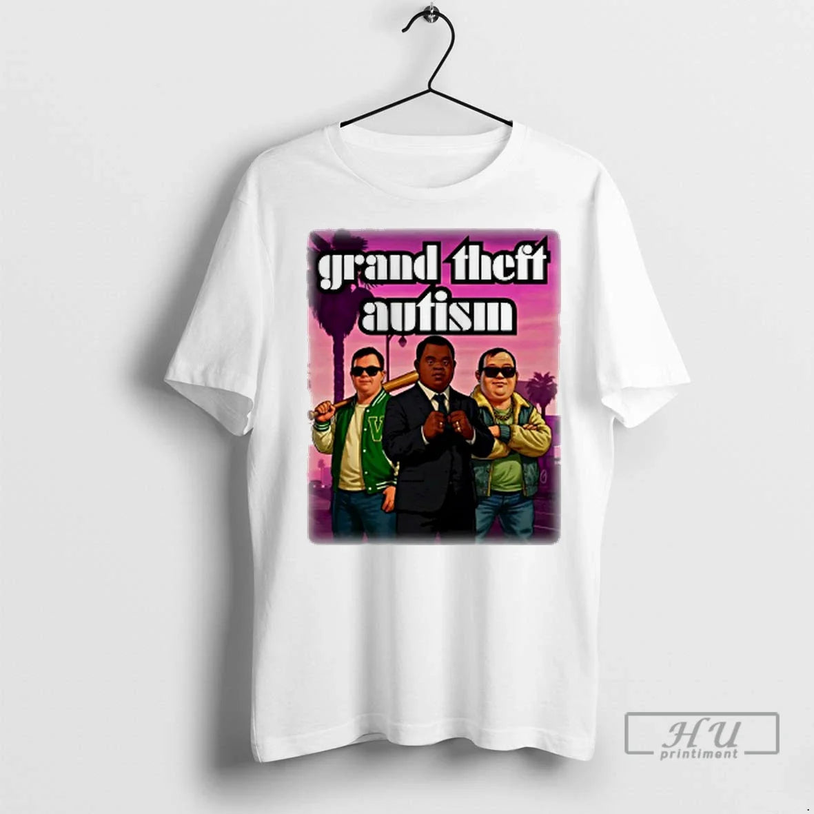 Officials Grand Theft Autism - Adult & Kids T-Shirts, Sweatshirts & Hoodies apparel design preview 1