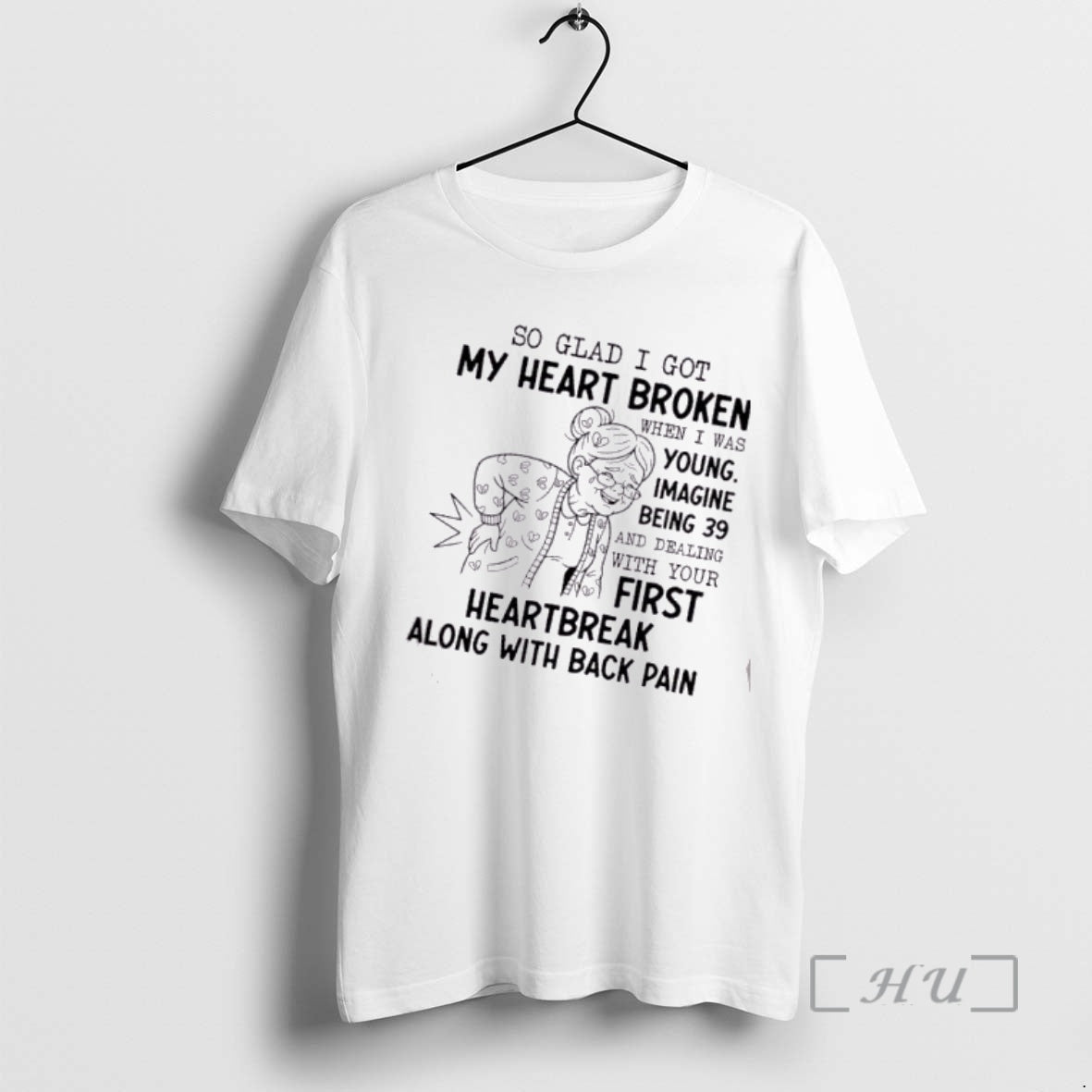 Officials Grandma So Glad I Got My Heart Broken When - Adult & Kids T-Shirts, Sweatshirts & Hoodies apparel design preview 1