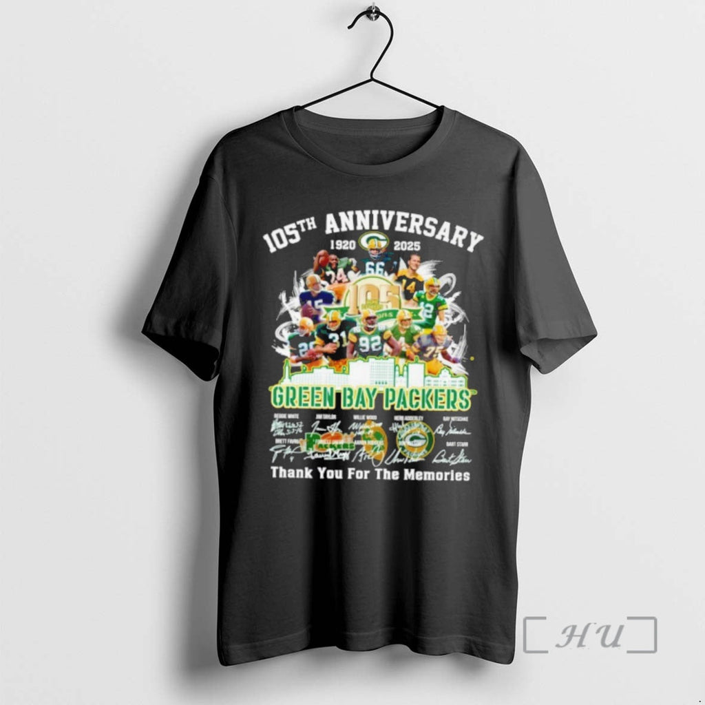 Officials Green Bay Pacers 105th Anniversary Thank - Adult & Kids T-Shirts, Sweatshirts & Hoodies apparel design preview 1