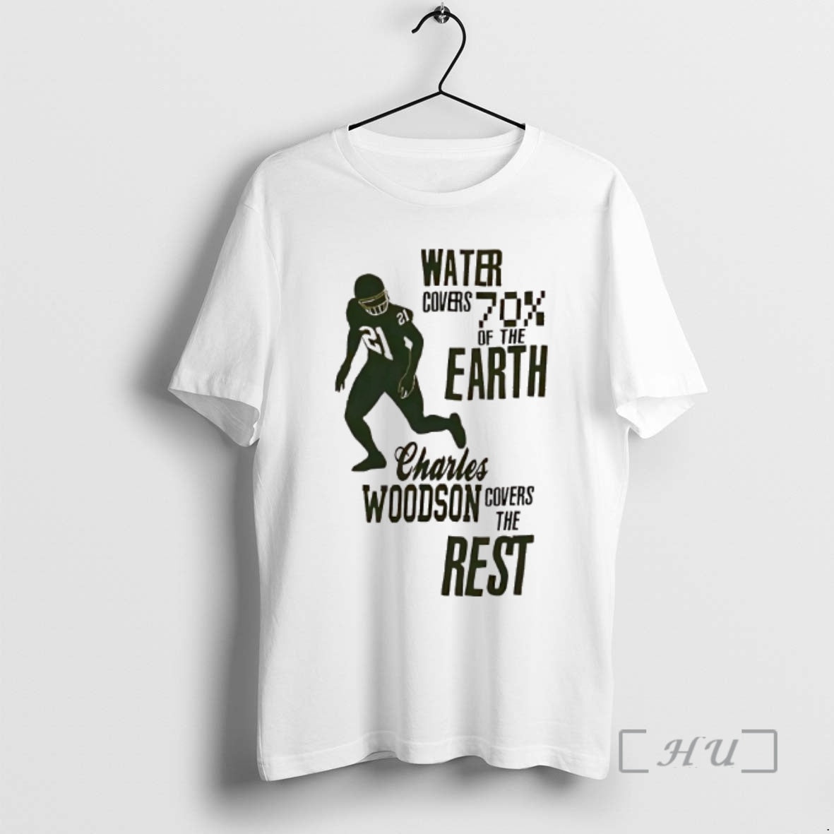 Officials Green Bay Packers Water Covers 70 Earth - Adult & Kids T-Shirts, Sweatshirts & Hoodies apparel design preview 1