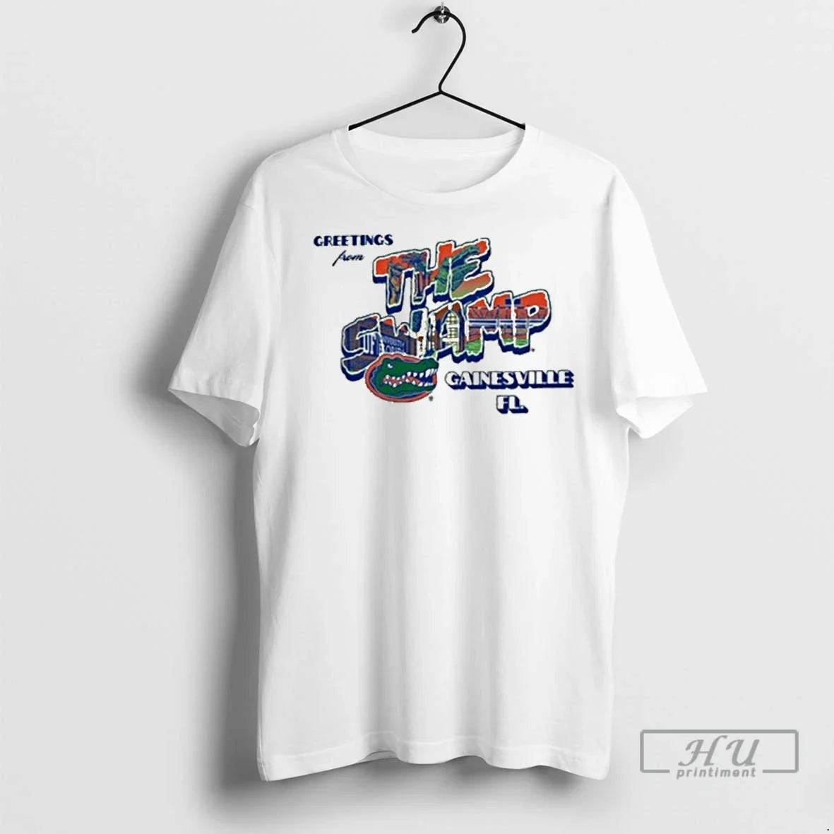 Officials Greeting From The Swamp Florida Gators - Adult & Kids T-Shirts, Sweatshirts & Hoodies apparel design preview 1