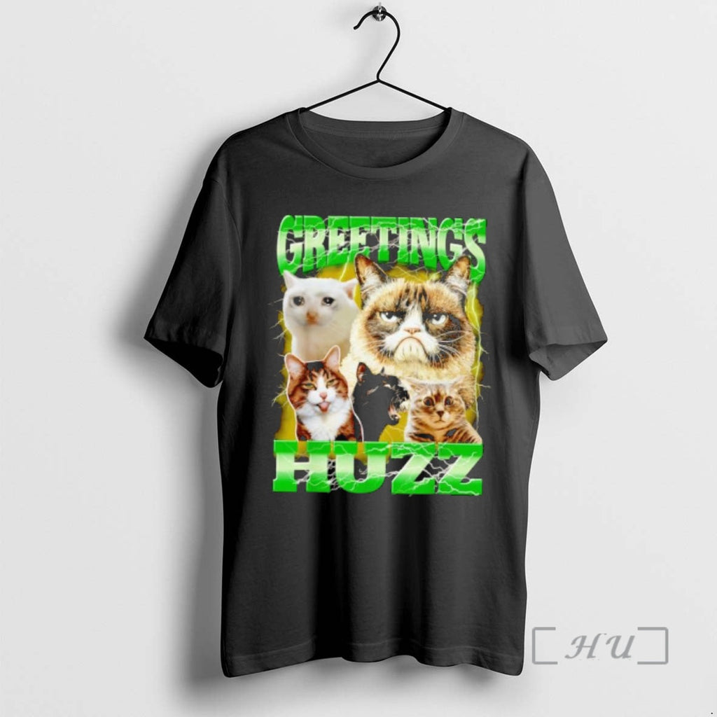 Officials Greetings Huzz Lightning And Famous Meme - Adult & Kids T-Shirts, Sweatshirts & Hoodies apparel design preview 1