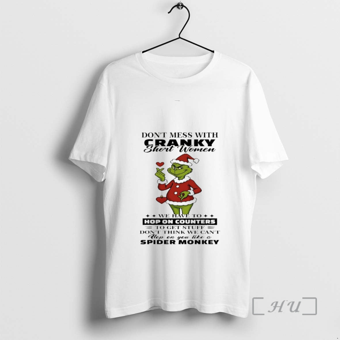 Officials Grinch Dont Mess Cranky Short Chirstmas - Adult & Kids T-Shirts, Sweatshirts & Hoodies apparel design preview 1