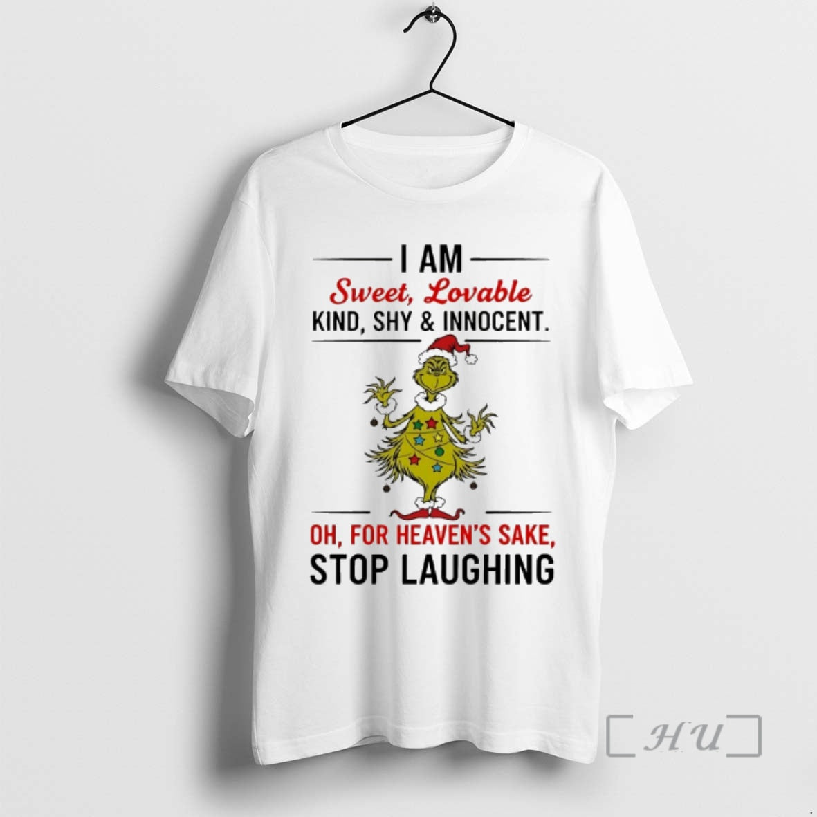 Officials Grinch I Am Sweet Lovable Kind Shy Innocent - Adult & Kids T-Shirts, Sweatshirts & Hoodies apparel design preview 1