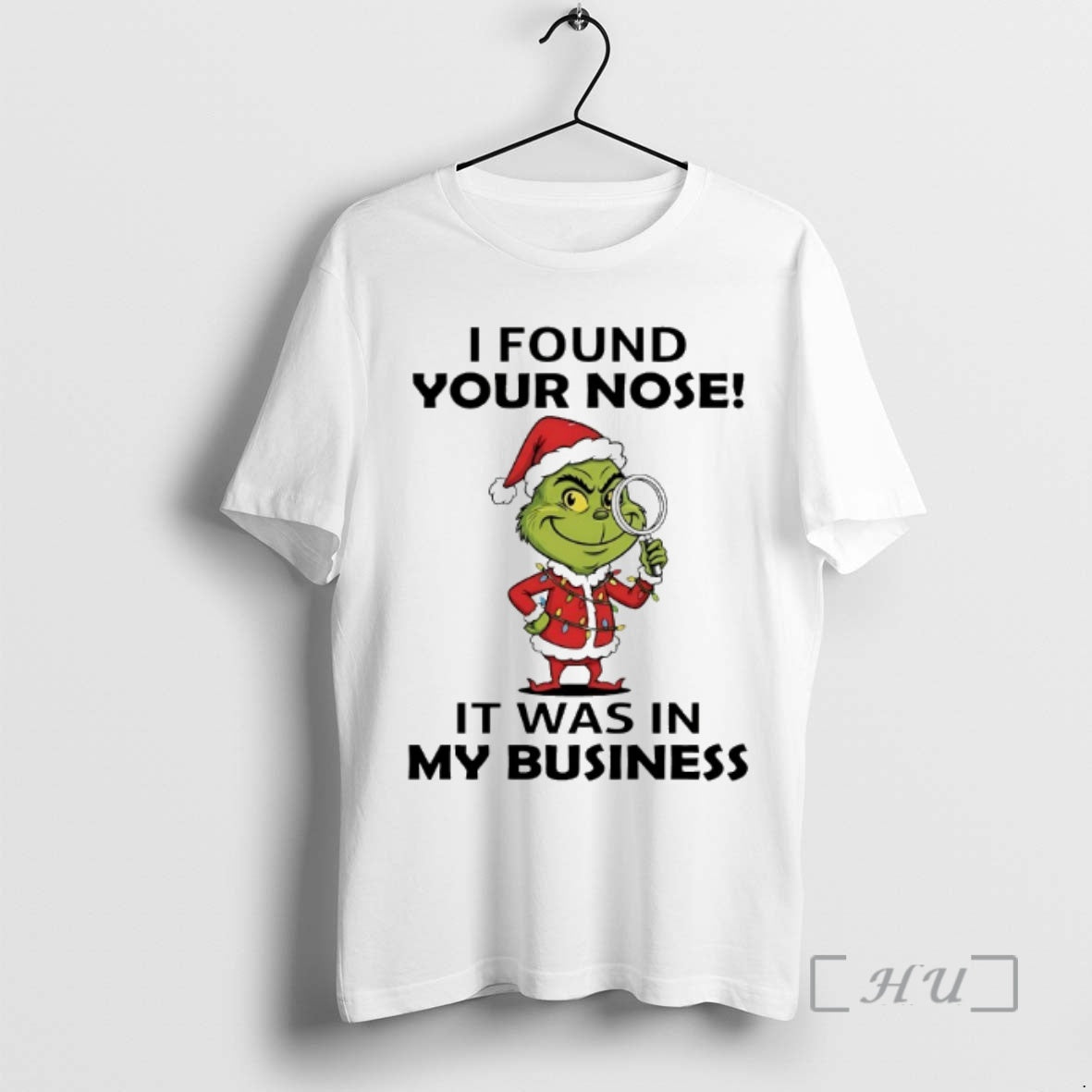 Officials Grinch I Found Your Nose Was My Business - Adult & Kids T-Shirts, Sweatshirts & Hoodies apparel design preview 1