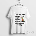Officials Grinch I Hate When People Ask Me If Im All - Adult & Kids T-Shirts, Sweatshirts & Hoodies apparel design preview 1