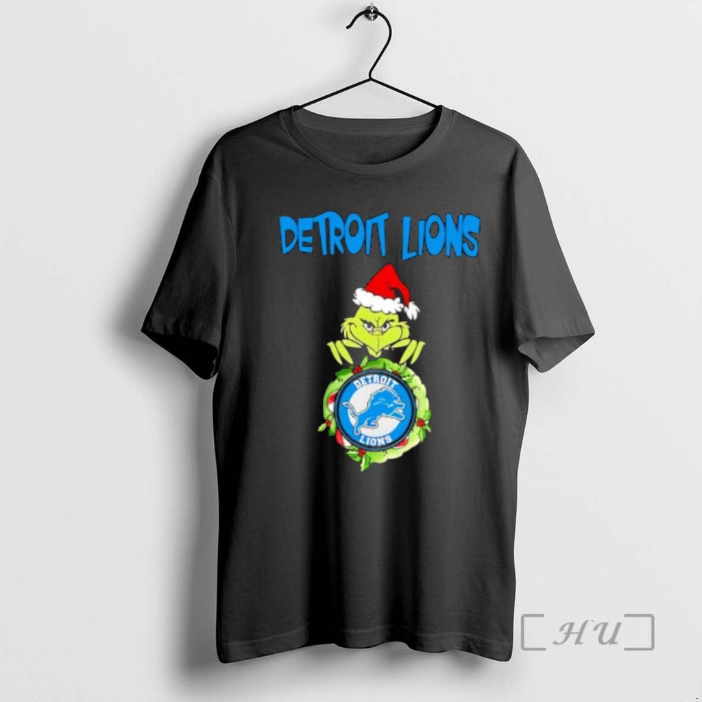 Officials Grinch My Lions Stole Heart - Adult & Kids T-Shirts, Sweatshirts & Hoodies apparel design preview 1