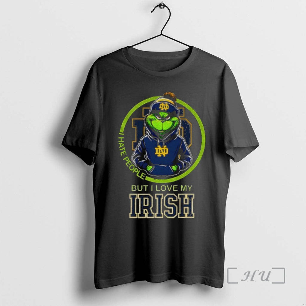 Officials Grinch Notre Dame Fighting Irish Football - Adult & Kids T-Shirts, Sweatshirts & Hoodies apparel design preview 1