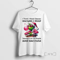 Officials Grinch Pink Santa I Think Need Glasses - Adult & Kids T-Shirts, Sweatshirts & Hoodies apparel design preview 1