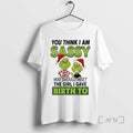 Officials Grinch Santa You Think I Am Sassy Should - Adult & Kids T-Shirts, Sweatshirts & Hoodies apparel design preview 1
