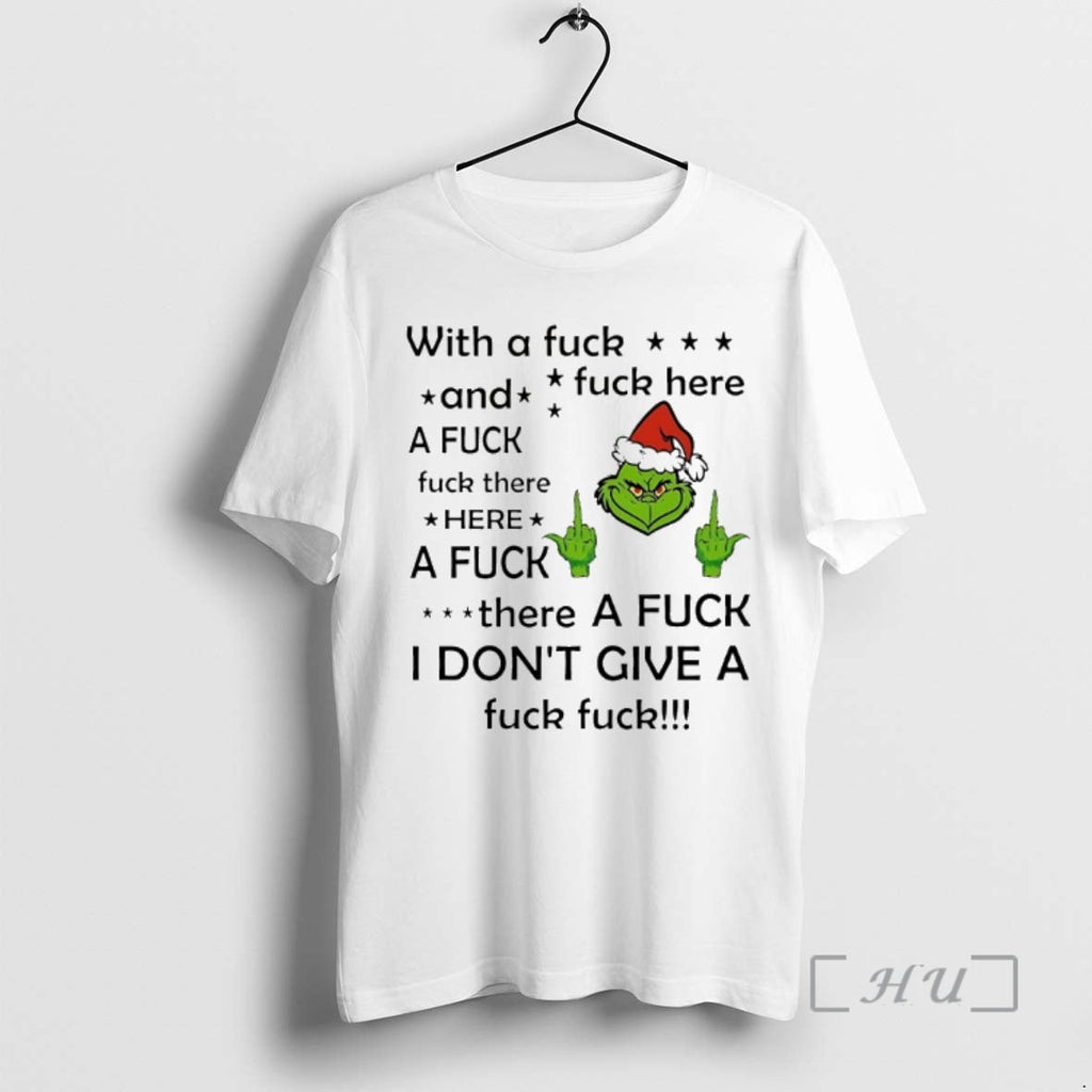 Officials Grinch Fuck Here 2025 - Adult & Kids T-Shirts, Sweatshirts & Hoodies apparel design preview 1