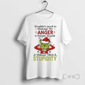 Officials Grinch Wouldnt Need Manage My Anger If - Adult & Kids T-Shirts, Sweatshirts & Hoodies apparel design preview 1