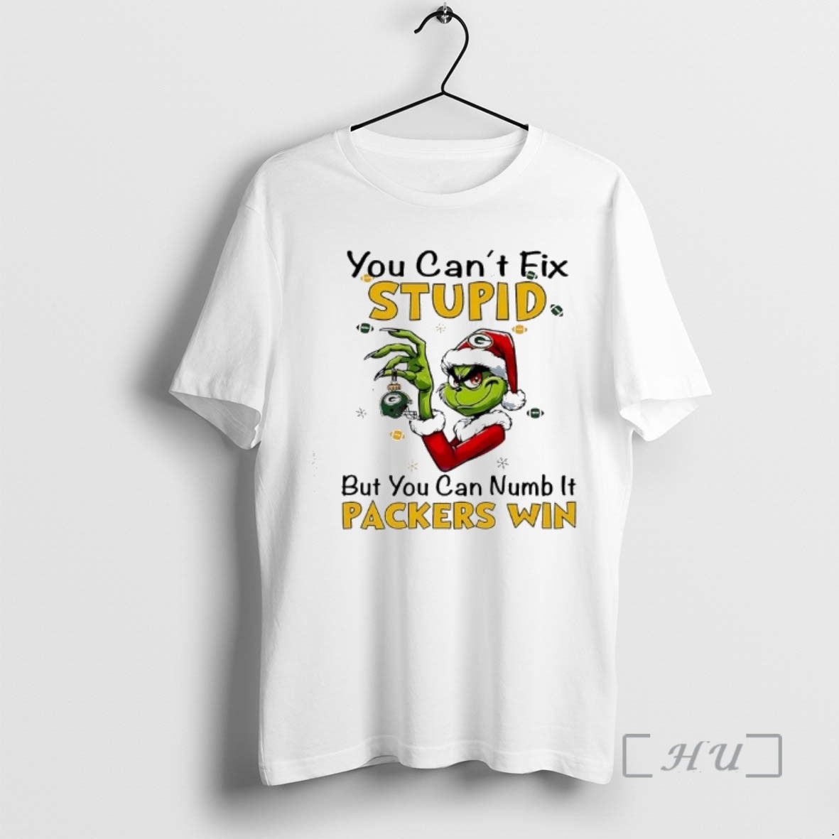 Officials Grinch You Cant Fix Stupid But Can Numb - Adult & Kids T-Shirts, Sweatshirts & Hoodies apparel design preview 1