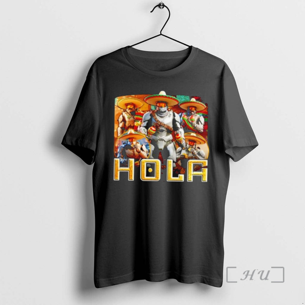 Officials Hola Master Chief Sombrero - Adult & Kids T-Shirts, Sweatshirts & Hoodies apparel design preview 1