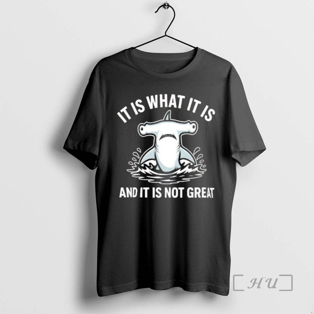 Officials Hammerhead Shark Is What Not Great - Adult & Kids T-Shirts, Sweatshirts & Hoodies apparel design preview 1