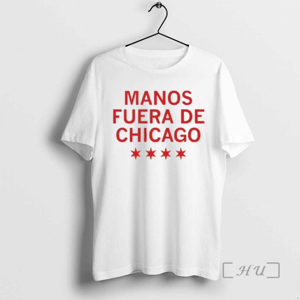 Officials Hands Off Chicago Spanish - Adult & Kids T-Shirts, Sweatshirts & Hoodies apparel design preview 1