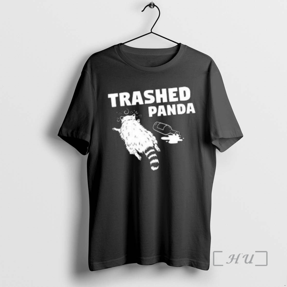 Officials Hanover Drunk Raccoon Trashed Panda Circle - Adult & Kids T-Shirts, Sweatshirts & Hoodies apparel design preview 1