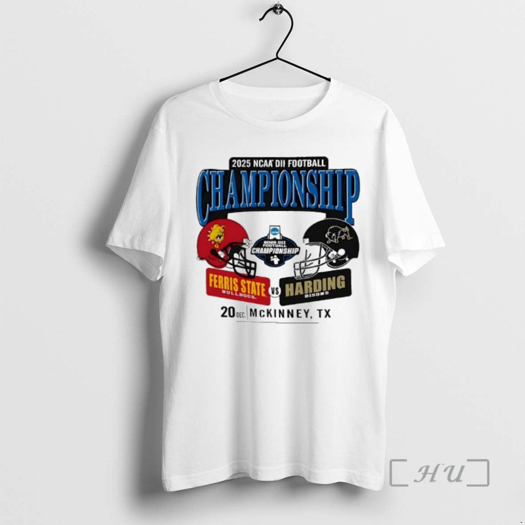 Officials Harding Bisons Vs Ferris State Bulldogs - Adult & Kids T-Shirts, Sweatshirts & Hoodies apparel design preview 1