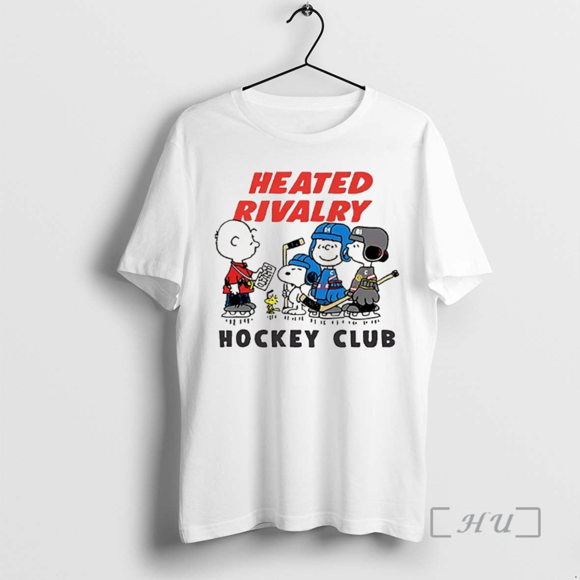 Officials Heated Rivalry Hockey Club Peanuts Cartoon - Adult & Kids T-Shirts, Sweatshirts & Hoodies apparel design preview 1