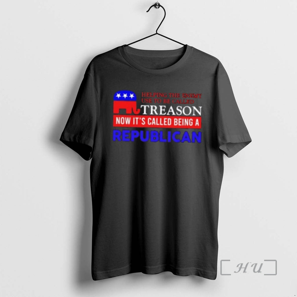 Officials Helping Enemy Use Be Called Treason Now - Adult & Kids T-Shirts, Sweatshirts & Hoodies apparel design preview 1
