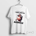 Officials Hippo I Dont Fart Giggle With My Asshole - Adult & Kids T-Shirts, Sweatshirts & Hoodies apparel design preview 1