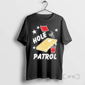 Officials Hole Patrol Funny Cornhole - Adult & Kids T-Shirts, Sweatshirts & Hoodies apparel design preview 1