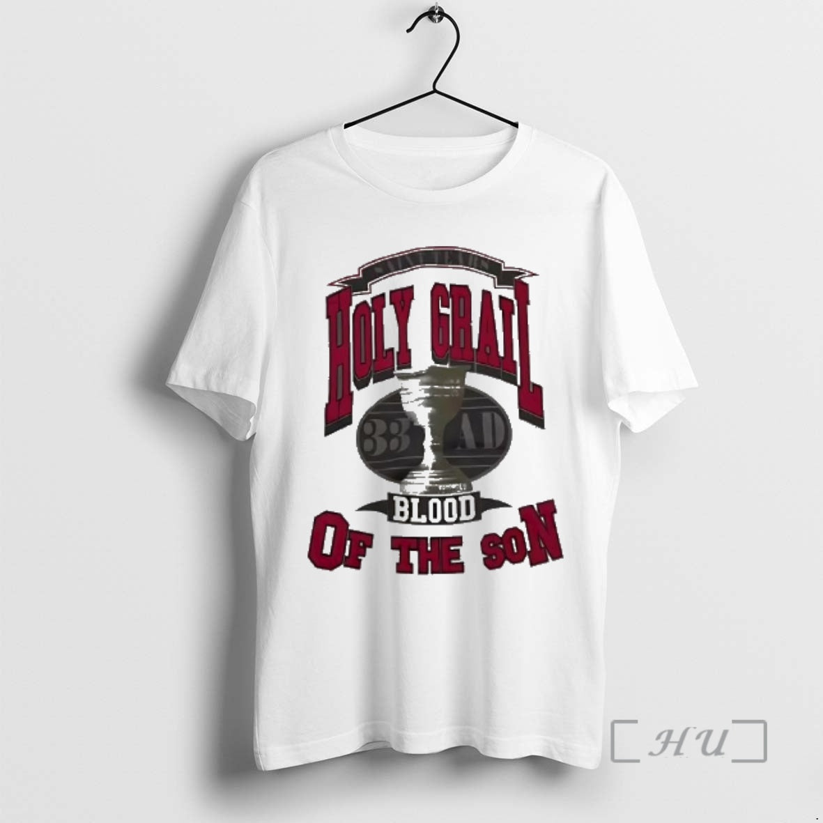 Officials Holy Grail 33 Ad Blood Of The Son Religious - Adult & Kids T-Shirts, Sweatshirts & Hoodies apparel design preview 1