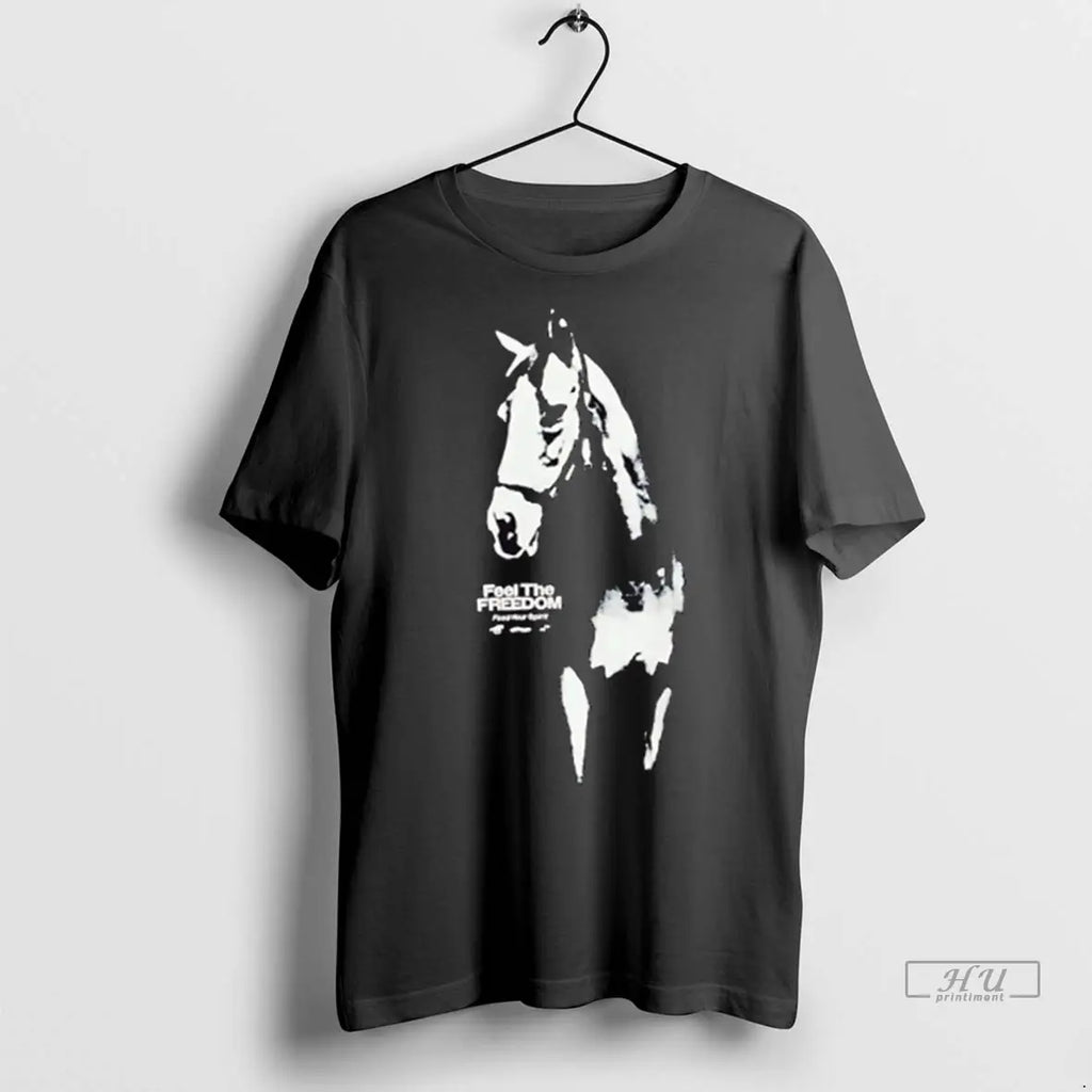 Officials Horse Feel The Freedom Feed Your Spirit - Adult & Kids T-Shirts, Sweatshirts & Hoodies apparel design preview 1