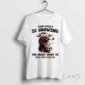 Officials Horse Your Crazy Is Showing You Might Want - Adult & Kids T-Shirts, Sweatshirts & Hoodies apparel design preview 1