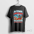 Officials Houston Texas Football H Town Texans Nation - Adult & Kids T-Shirts, Sweatshirts & Hoodies apparel design preview 1