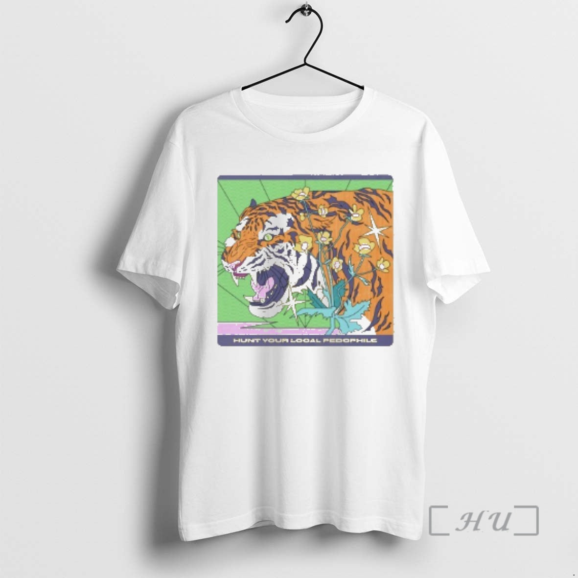 Officials Hunt Your Local Pedophile Political - Adult & Kids T-Shirts, Sweatshirts & Hoodies apparel design preview 1