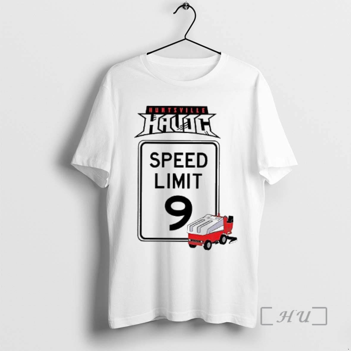 Officials Huntsville Havoc Speed Limit 9 - Adult & Kids T-Shirts, Sweatshirts & Hoodies apparel design preview 1