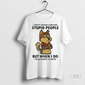 Officials Husky I Dont Always Tolerate Stupid People - Adult & Kids T-Shirts, Sweatshirts & Hoodies apparel design preview 1